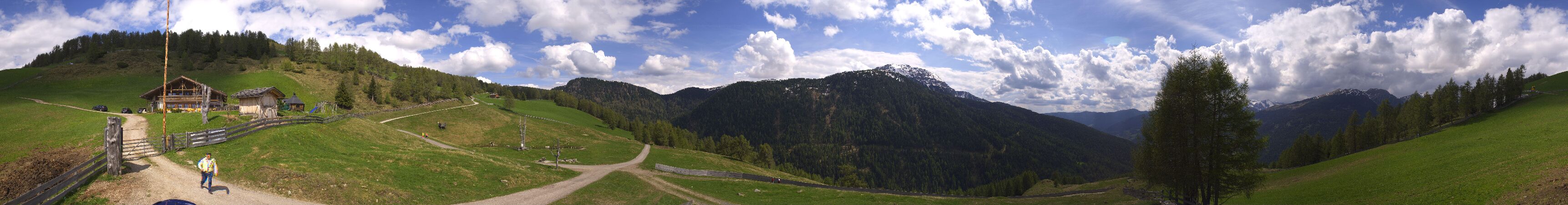 Webcam Panoramica rifugio Sunnolm - Val Sarentino, Reinswald