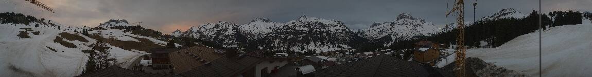 Webcam Arlberg panorama